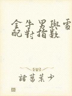 金牛男与处女女配对指数