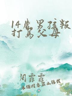 14岁男孩叛逆打骂父母