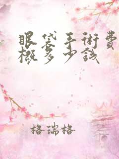 眼袋手术费用大概多少钱