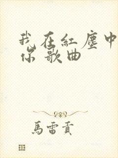 我在红尘中遇见你 歌曲