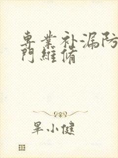 专业补漏防水上门维修