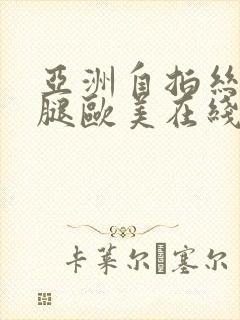 亚洲自拍丝袜美腿欧美在线