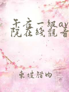 午夜一级av影院在线观看