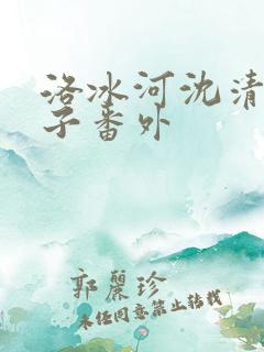 洛冰河沈清秋生子番外