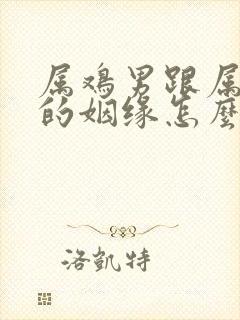属鸡男跟属兔女的姻缘怎么样