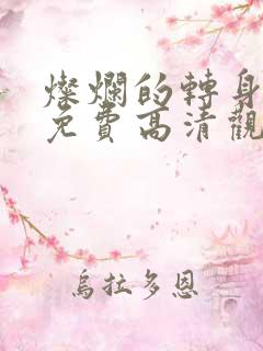 灿烂的转身短剧免费高清观看