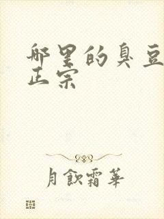 哪里的臭豆腐最正宗