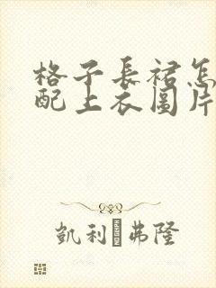 格子长裙怎么搭配上衣图片