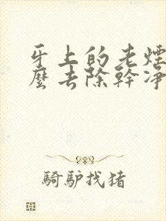 牙上的老烟渍怎么去除干净