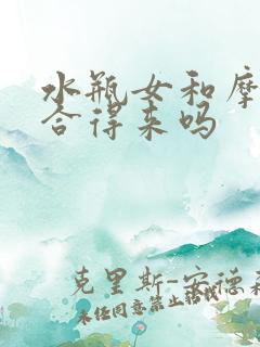 水瓶女和摩羯女合得来吗