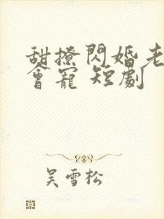 甜撩闪婚老公超会宠 短剧