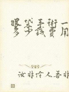 眼袋手术一般要多少钱费用