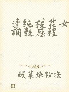 清纯校花女友的调教历程