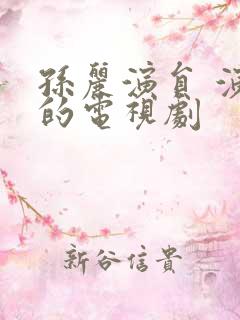 孙丽演员 演过的电视剧