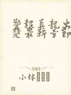 警报真龙出狱叶楚最新章节