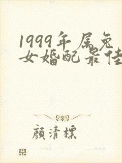 1999年属兔女婚配最佳