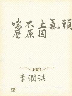 喘不上气头晕什么原因