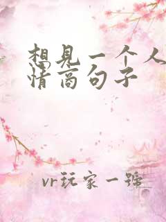 想见一个人的高情商句子