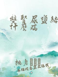 双肾尿盐结晶是什么病