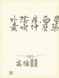 外阴痒,白带发黄吃什么药