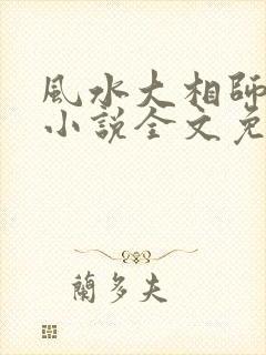 风水大相师陈阳小说全文免费阅读