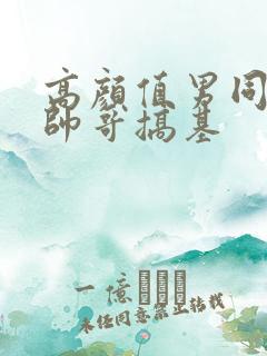 高颜值男同性恋帅哥搞基