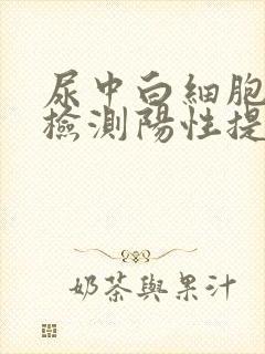 尿中白细胞酯酶检测阳性提示