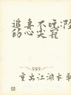 追妻不晚:陆少的心尖宠