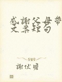 感谢父母带娃的文案短句