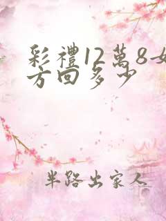 彩礼12万8女方回多少