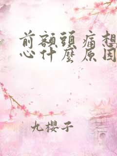 前额头痛想吐恶心什么原因