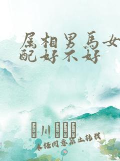 属相男马女蛇婚配好不好