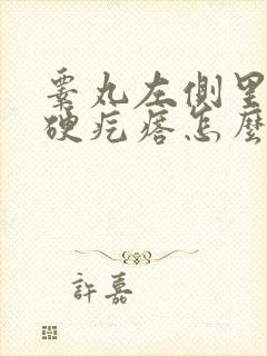 睾丸左侧里面有硬疙瘩怎么回事