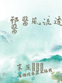 邪医风流透视小医