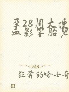 孕28周大便出血影响胎儿吗