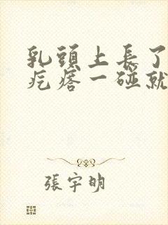 乳头上长了个肉疙瘩一碰就疼怎么回事