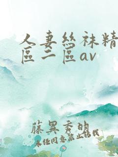 人妻丝袜精品一区二区av