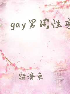 gay男同性恋