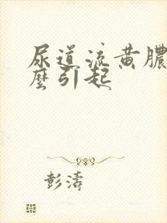 尿道流黄脓是怎么引起