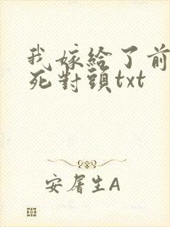 我嫁给了前世的死对头txt