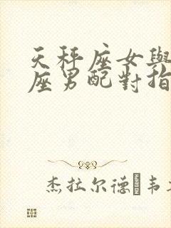 天秤座女与处女座男配对指数是多少