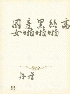 国产黑丝高跟美女啪啪啪