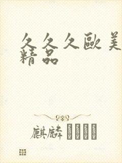 久久久欧美亚洲精品