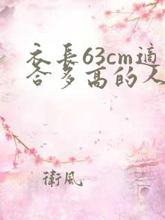 衣长63cm适合多高的人穿