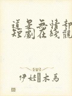 道是无情却有情短剧在线观看