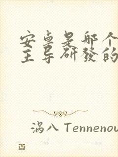 安卓是哪个公司主导研发的