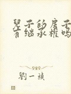 儿子的房子母亲有继承权吗