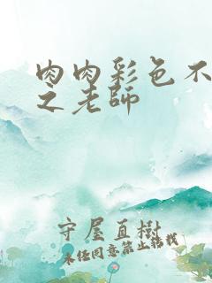 肉肉彩色不遮挡之老师