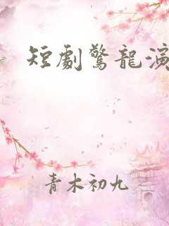 短剧惊龙演员表