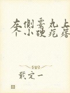 左侧睾丸上方有个小硬疙瘩